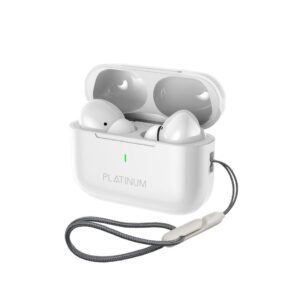 Platinum ITAL PRO TWS Wireless Earphones - White - Image 3