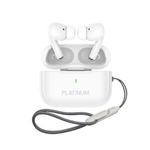 Platinum ITAL PRO TWS Wireless Earphones - White - Image 4