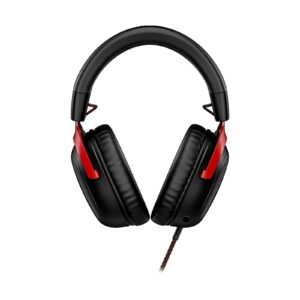 HyperX Cloud III Gaming Headset (Black-Red) - Image 3