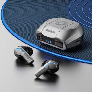 TRANSFORMERS TF-T06 TWS Earbuds - Silver - Image 2