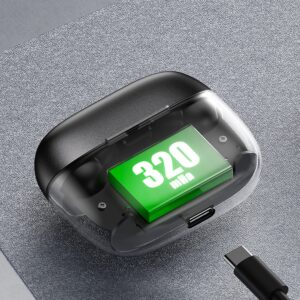 TRANSFORMERS TF-T39 TWS Earbuds - Black - Image 3