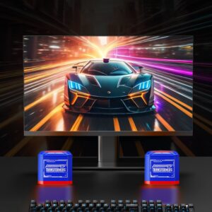TRANSFORMERS TF-Y13 Bluetooth Speaker - Blue - Image 4