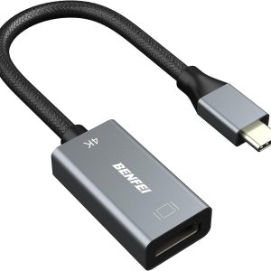 BENFEI USB-C to HDMI Adapter 4K@60Hz Thunderbolt 3 (Aluminum Alloy Shell & Nylon Cable) - Image 3