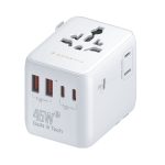 Smartix Premium 7-in-1 GaN International 45W Travel Adaptor