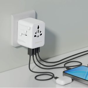 Smartix Premium 7-in-1 GaN International 45W Travel Adaptor - Image 2