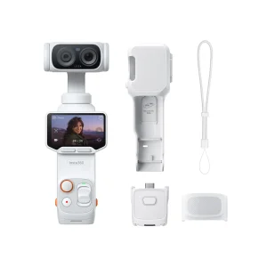 Insta360 Luna Ultra 8K Dual-Lens Gimbal Camera Creator Bundle - Stellar White