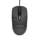 Platinum VITAL Series Wired Optical Mouse – Black (P-MOUSVITBK)