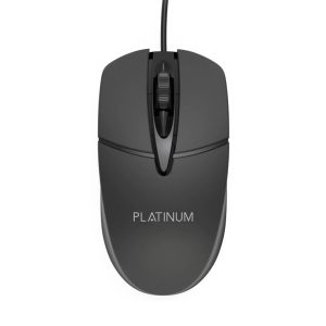 Platinum VITAL Series Wired Optical Mouse - Black (P-MOUSVITBK)